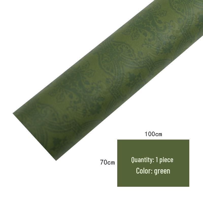 Retro Green Creative Gift Wrapping Paper - Large Size for Birthdays & Handmade Boxes