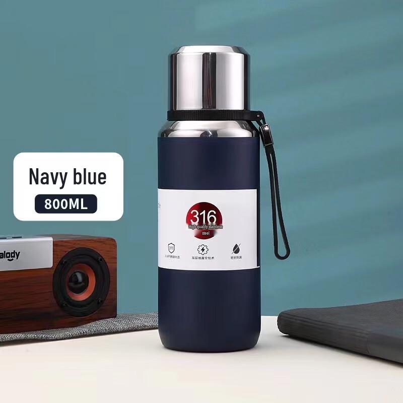 Shangqi Stainless Steel Insulated Water Bottle with Rope