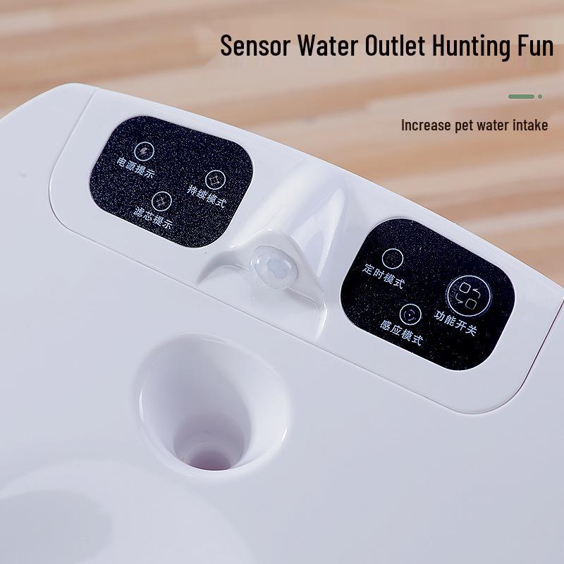 Automatic USB Pet Water Fountain with Circulating Filtration for Cats