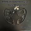 Rpha 11 Helmet Gear Base for HJC HJ-26, Rpha 70 Base Plate Accessories Pivot Kit Replacemet