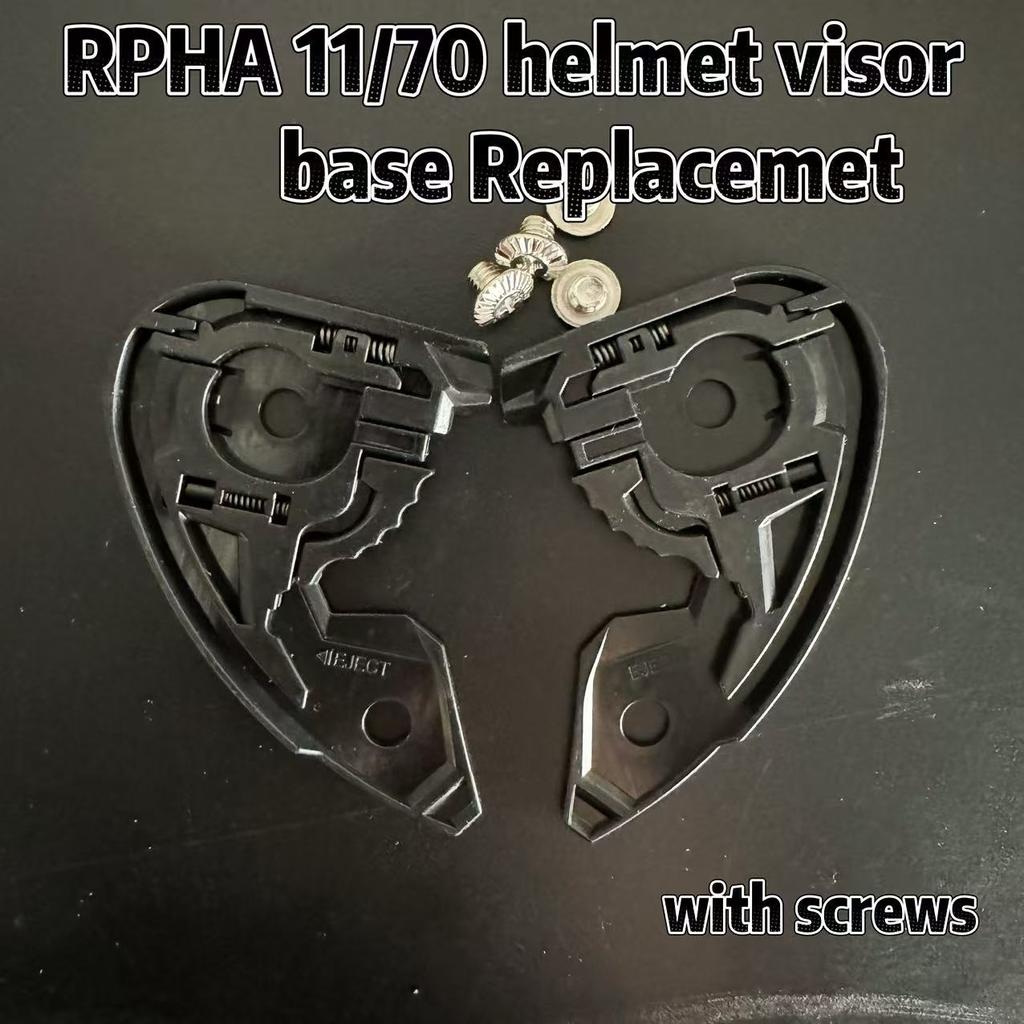 Rpha 11 Helmet Gear Base for HJC HJ-26, Rpha 70 Base Plate Accessories Pivot Kit Replacemet