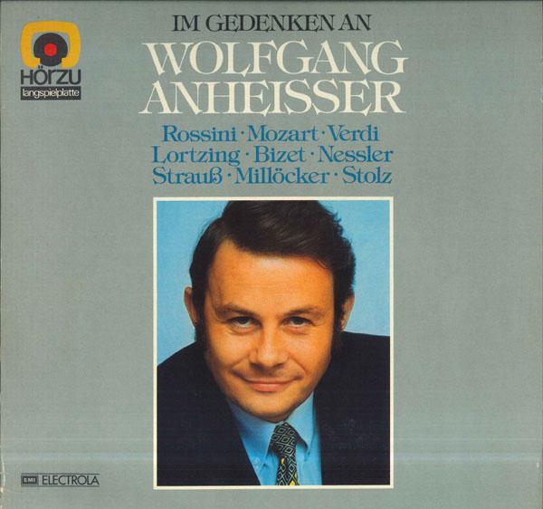 

LP Record WOLFGANG ANHEISSER Im Gedenken An Wolfgang Anheisser SHZE402 HORZU Germany Classical Used