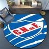 Montevideo Shield Emblem Round Rug for Livingroom,Bedroom, Palyroom, Chair Rug, Area rug, Circle Carpet, Large Size Fan Christmas gift