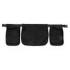 Sac Tablier de Taille Multi-Poches Fermeture à Glissière Pochette à Outils de Taille Durable Ceinture Réglable Sac de Taille en Nylon Jardinage