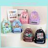 Colorful Cute Nylon Backpack For Kids With Air Cushion Straps Ideal For Use School