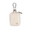 Compact Lightweight Travel Headphone Storage Case Women Men Wireless Earphones Earbud Protective Zipper Carrying Pouch with Keychain