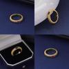 Italian Vintage Style Tri-color Adjustable Ring For Women With Luxurious Feel
