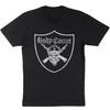 Pirate Skull Thrash Metal Dark Streetwear Band Style Graphic Tee
