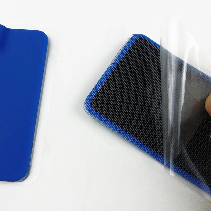 20PCS/2pcs 7*11cm EMS/TENS Reusable Replacement Rectangular Rubber Pads - Carbon Flex Electrodes Pad (large) for Microcurrent