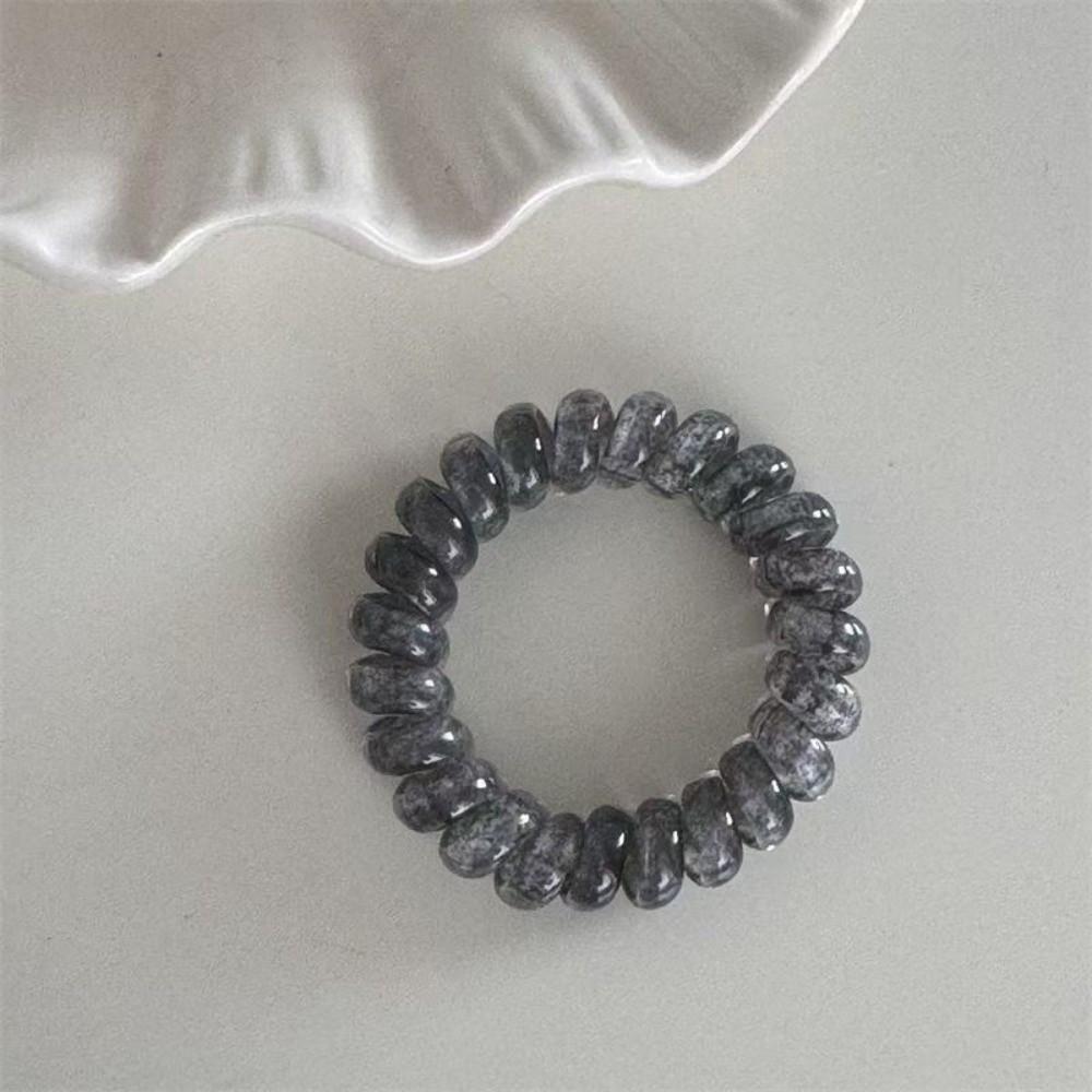 

Versatile Phone Line Headband Casual Elastic Hair Bands Fashion Bunch Hair Tie For Women Girls чёрный