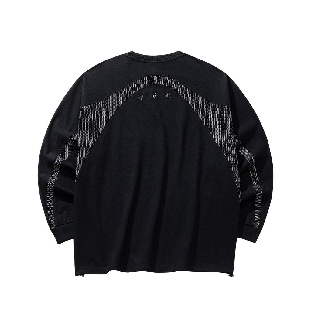 Anta Serie Kyrie Basketball Autunno Maglia a Maniche Lunghe Unisex Top 972611402-1