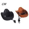 Outdoor Pet Accessory Cowboy Hat, Western Costume Retro Mini Adjustable Headwear Hat for Dogs Cats Halloween Party Cosplay Funny Photo Props