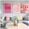 Minimalism Decor Posters Quotes Wall Art Canvas Painting Inspired Music Ciao Amore With Love Prints Living Room Home Decor