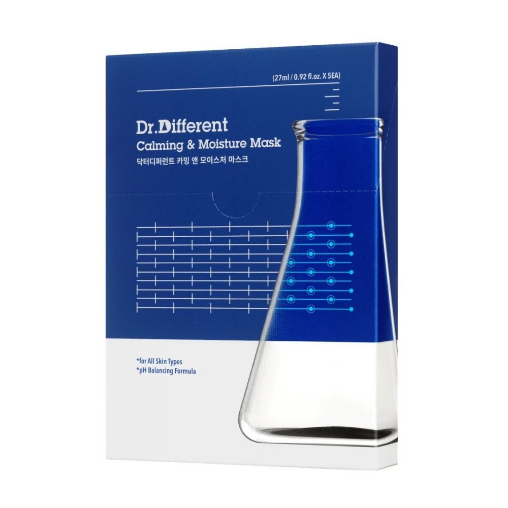 Dr. Different [Moisture Soothing] Dr. Different Calming And Moisture Mask 5 Sheets