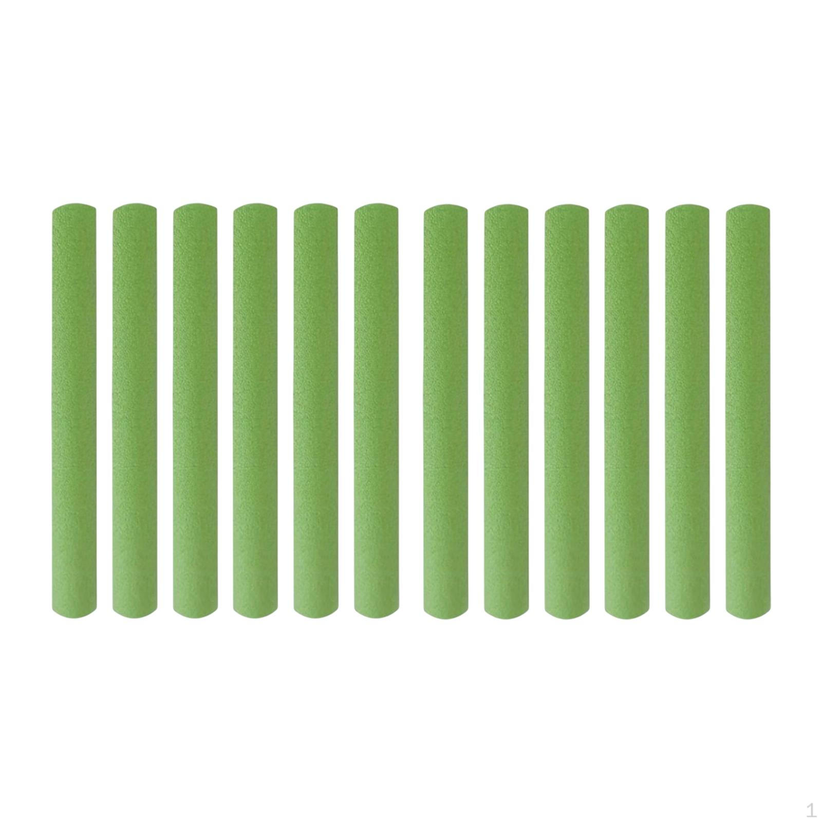 

12 шт. пенопластовых чехлов для стоек батута, чехлов, аксессуаров зелёный