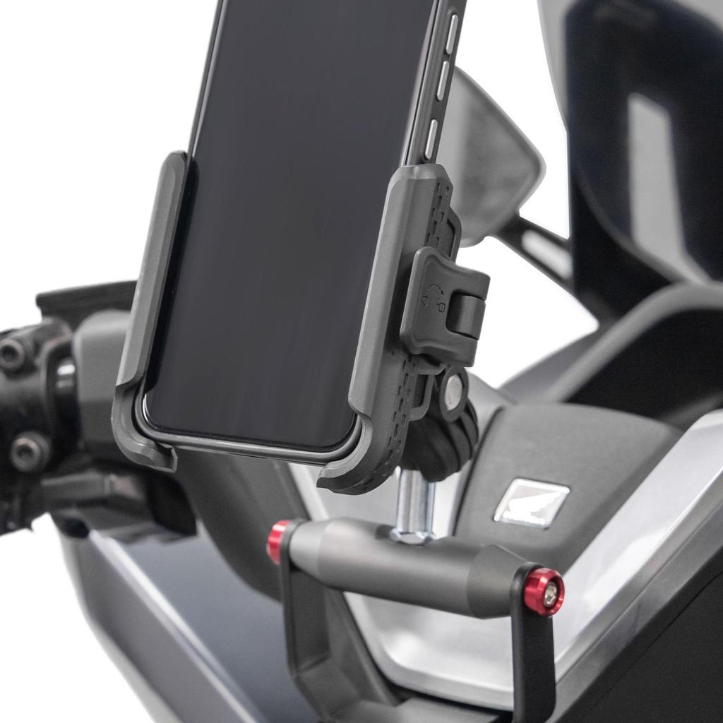 Kompatibel mit 25 Honda PCX160 Modellen: Modifizierte Erweiterungshalterung, Telefonhalter, Seitenkofferträger Motorradzubehör.