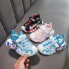 Kids Closed-Toe Sandals Boys Girls Sport Flip-Flop With Cartoon Design Soft PVC Sole Closure