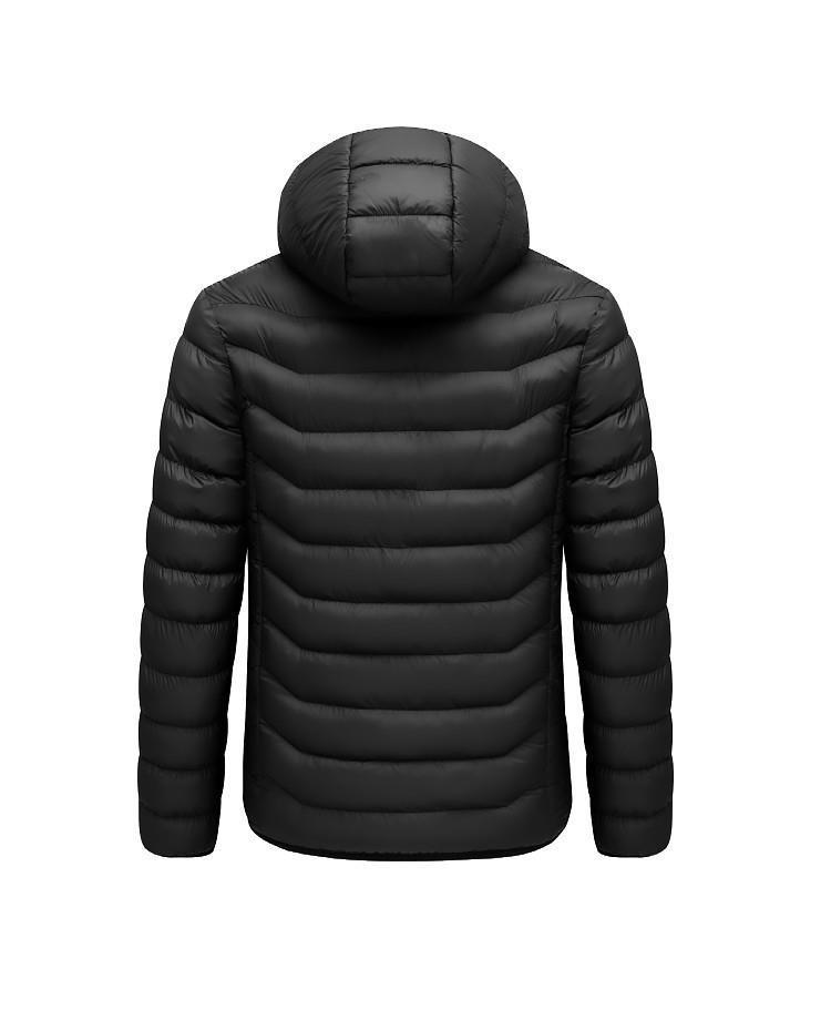 Smart USB Heated Cotton Coat: 21-Zone Temperature-Controlled Winter Warmth