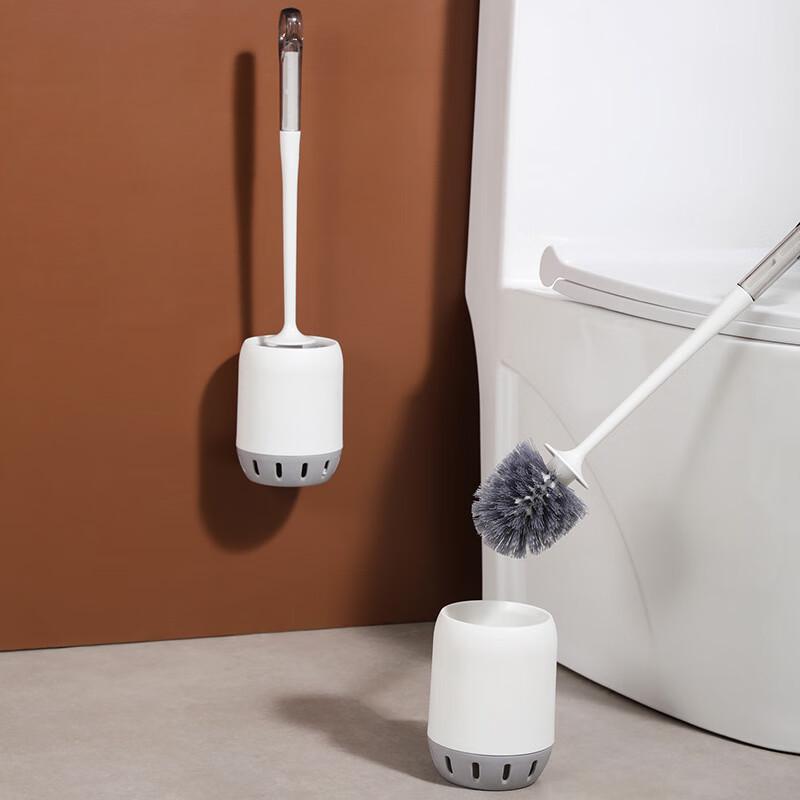 Meiliya Wandmontiertes Toilettenbürsten-Reinigungsset