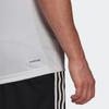 Adidas Logo Print Training Sports Crew Neck Short Sleeve T-Shirt Men Tops White GM2135