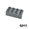 MOC Big Size Bulk Bricks Thick Building Blocks Educational Kid Creative Toys Slope Thin Large Particles Compatible With Duploes