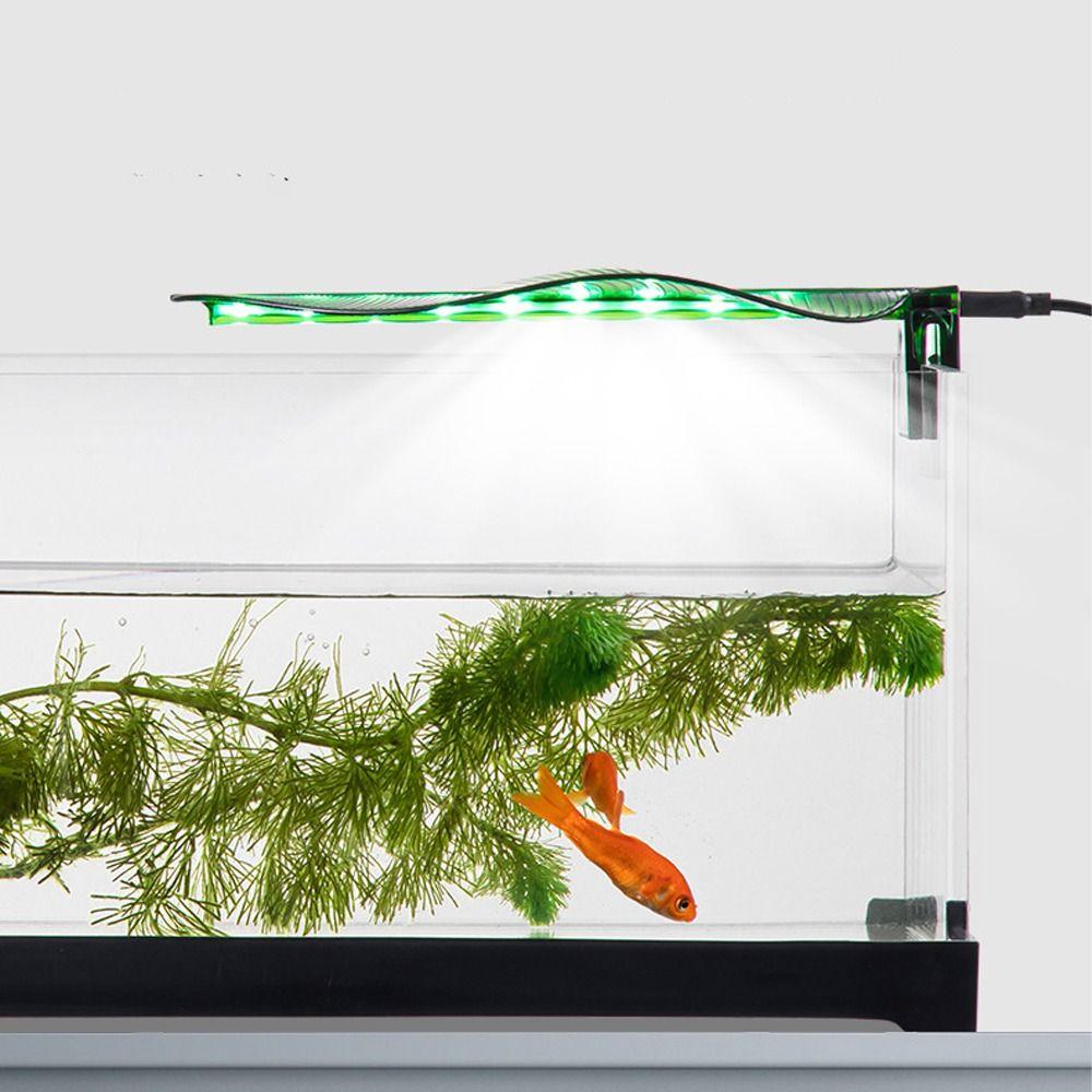 Adjustable LED Fish Tank Clip Lamp Energy Saving Plant Lamps  Fish Aquatic Pet Supplies
