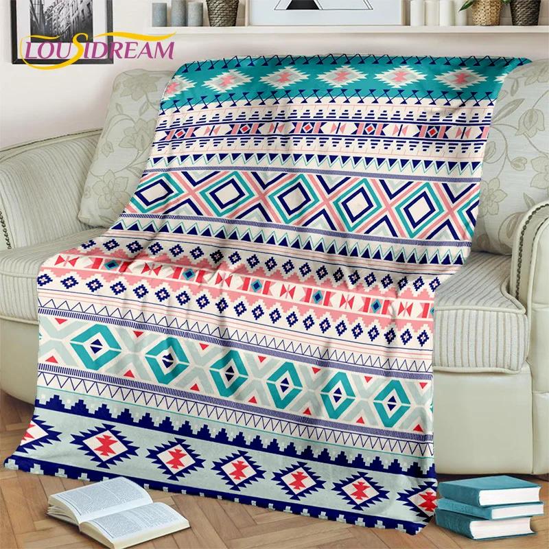Bohemia Nordic Celts Turkish Series Blanket,Soft Throw Blanket for Home Bedroom Bed Sofa Picnic Travel Office Cover Blanket Kids