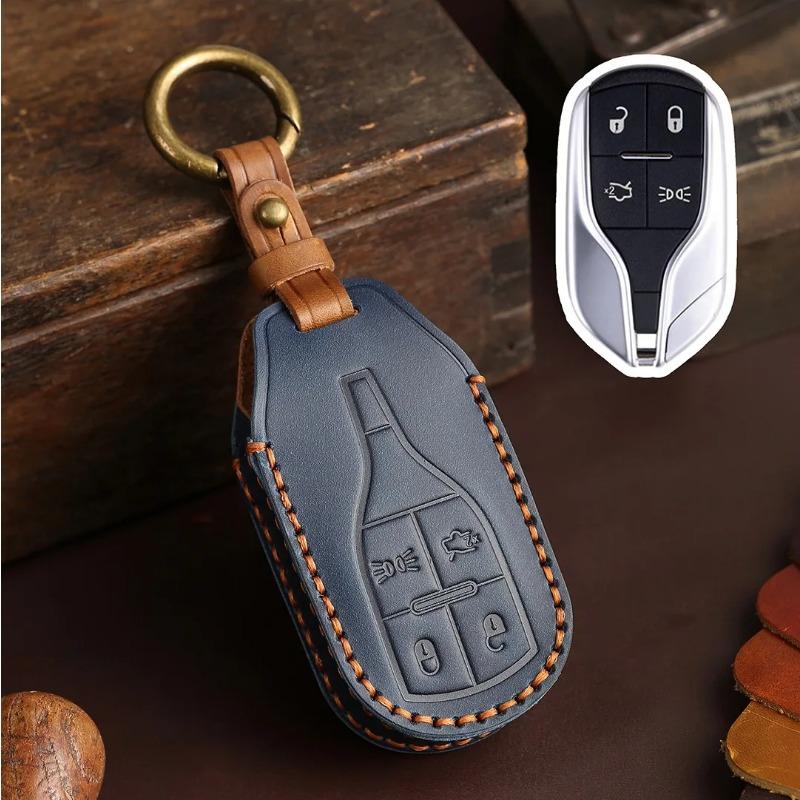 Car Key Case for Maserati Levante Ghibli Quattroporte GT Granturismo GranCabrio Cover Shell