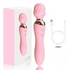 10 Speeds Heating AV Vibrators Magic Wand Vibrators Clitoral Stimulators Vaginal G-spot Massagers Women's Masturbators Sex Toys