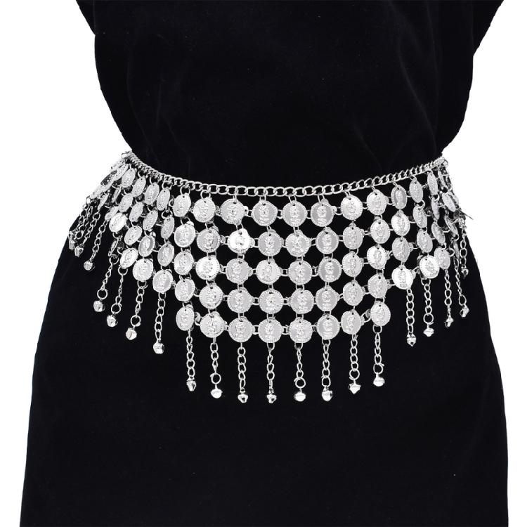 Hiphop Mode Metalen Taille Riem Minimalistische Strand Lichaamsketting Veelzijdige Ketting voor het Verbeteren van Outfits