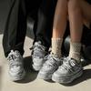 Women Shoes Men Vintage Y2K Dirty White Punk Hip-hop Skateboard Shoes Unisex Fashion Sneakers Couples Outdoor Sports Casual Shoe