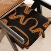 Square Memory Foam Cushion Vintage Design Seat Pad Slow Recovery Tatami Floor