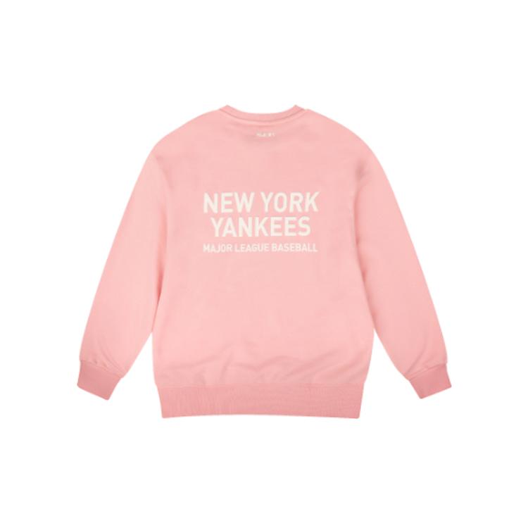 MLB New York Yankees Sweatshirt Unisex Pink 31MT21941-50P XL