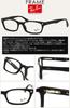 Smart Reading Glasses with Aspheric Eyeglass Frame RX5017A 2000 52 size [Ray-Ban] Glasses/Senior Lenses! UV-cut (+2.0)