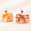 Warm Simulated Cake Hamster Nest Thickened Small Pet Sleeping House  Cold Weather