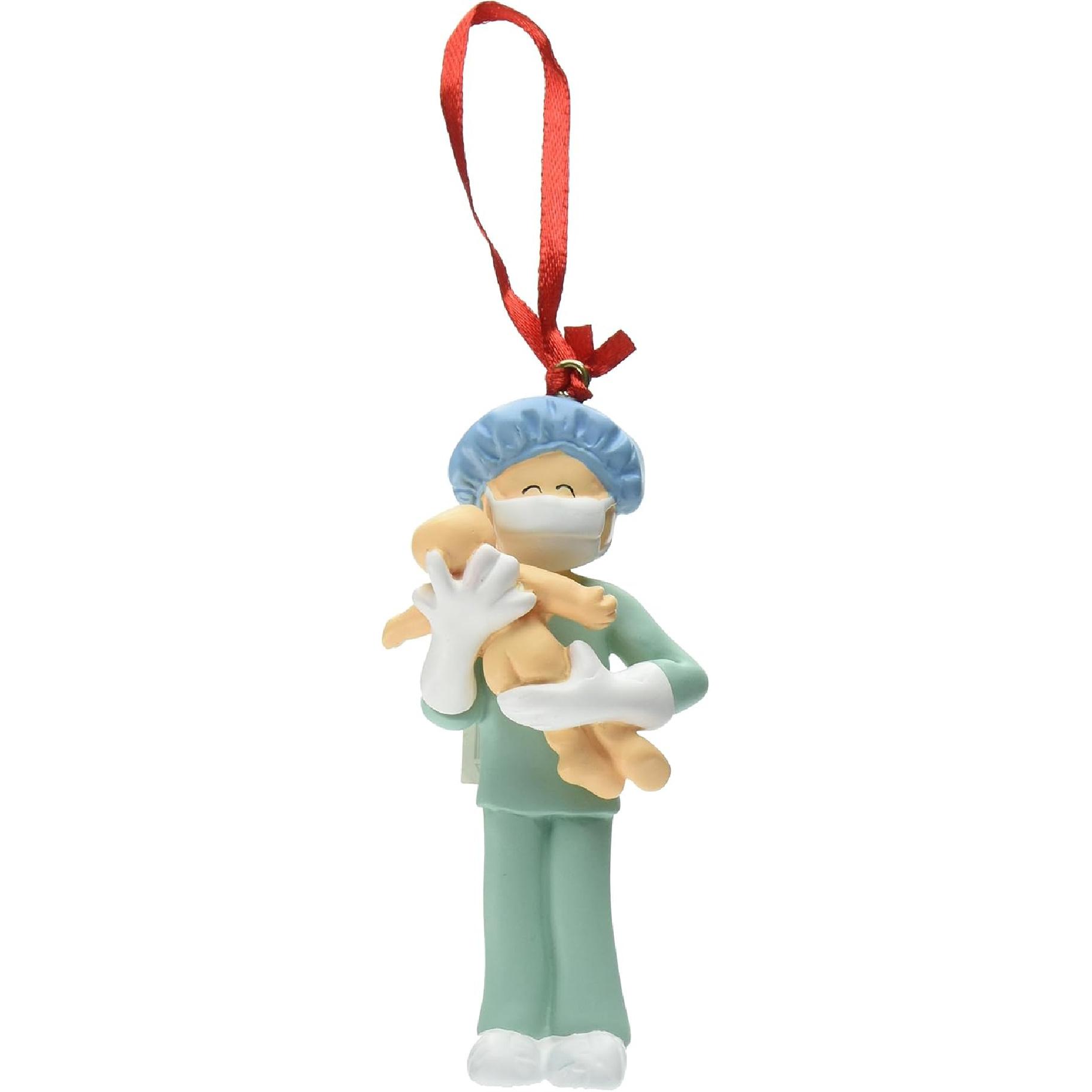 Ornament Central OC-140 Midwife or New Father Obstetrician Figurine