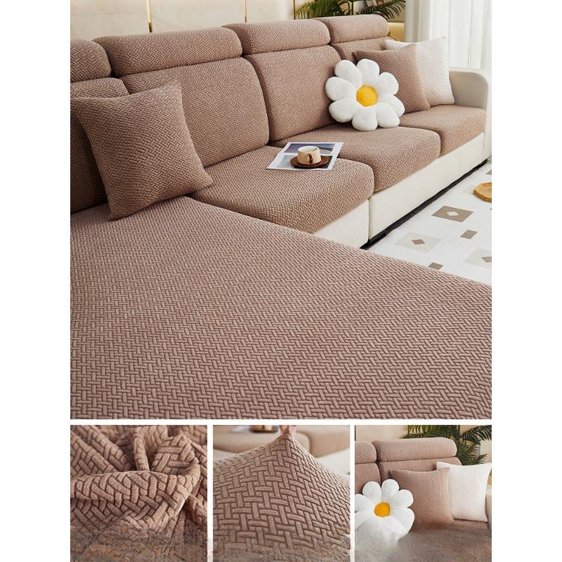 Natahovací potah na pohovku All-Inclusive Univerzální potah Four Seasons Univerzální polštář na pohovku Protiskluzová páska Protiprachová látka na polštář