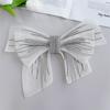 Internet Celebrity Embroidery Embroidery Bow Women'S Top Dress Versatile Decorative Accessories Diy