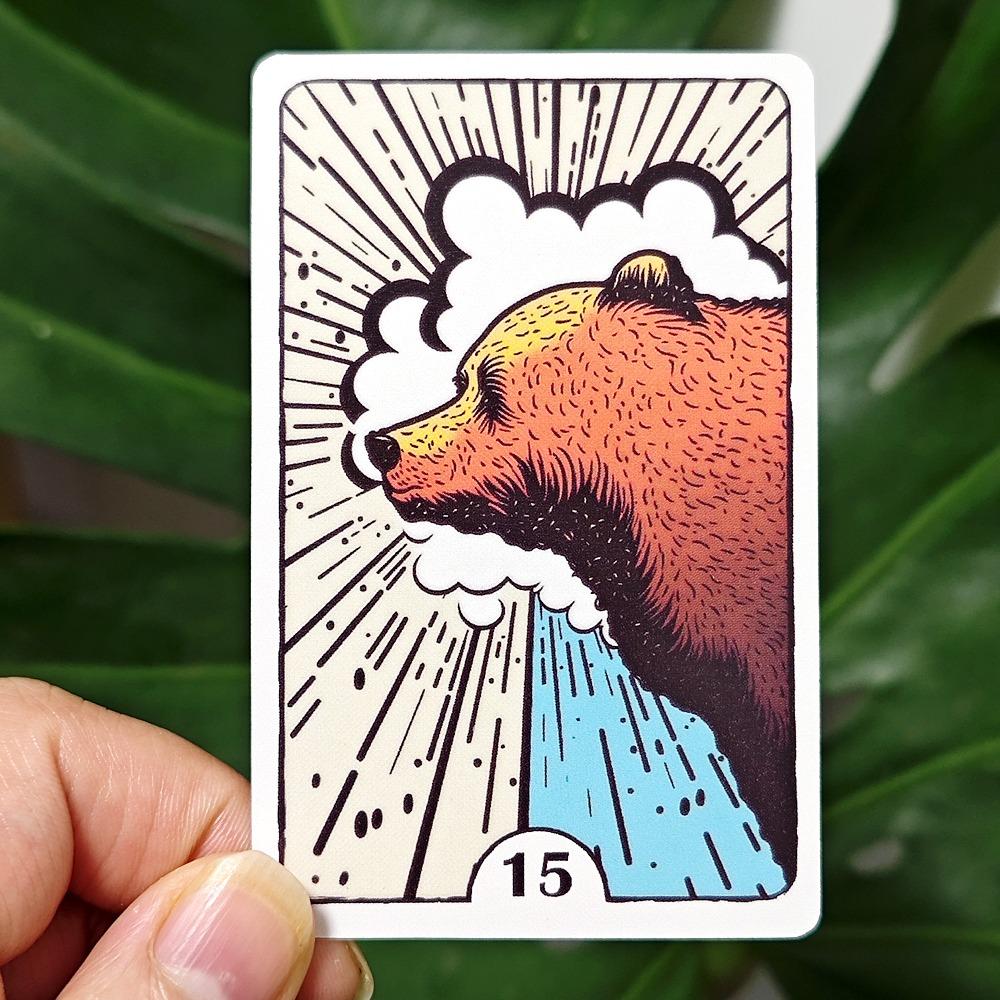 9*6cm Pop Art Lenormand Deck 36 Pcs Cards