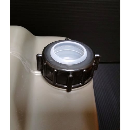 Tange Chemical Industry Double Oil Can, 10L, Military Black, with Nozzle