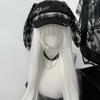 Rabbit Ears Gothic Subcultural Fashion Steampunk Spicy Girl Women Punk Detachable Baseball Cap Long Bunny Ear Beret Sun Hats