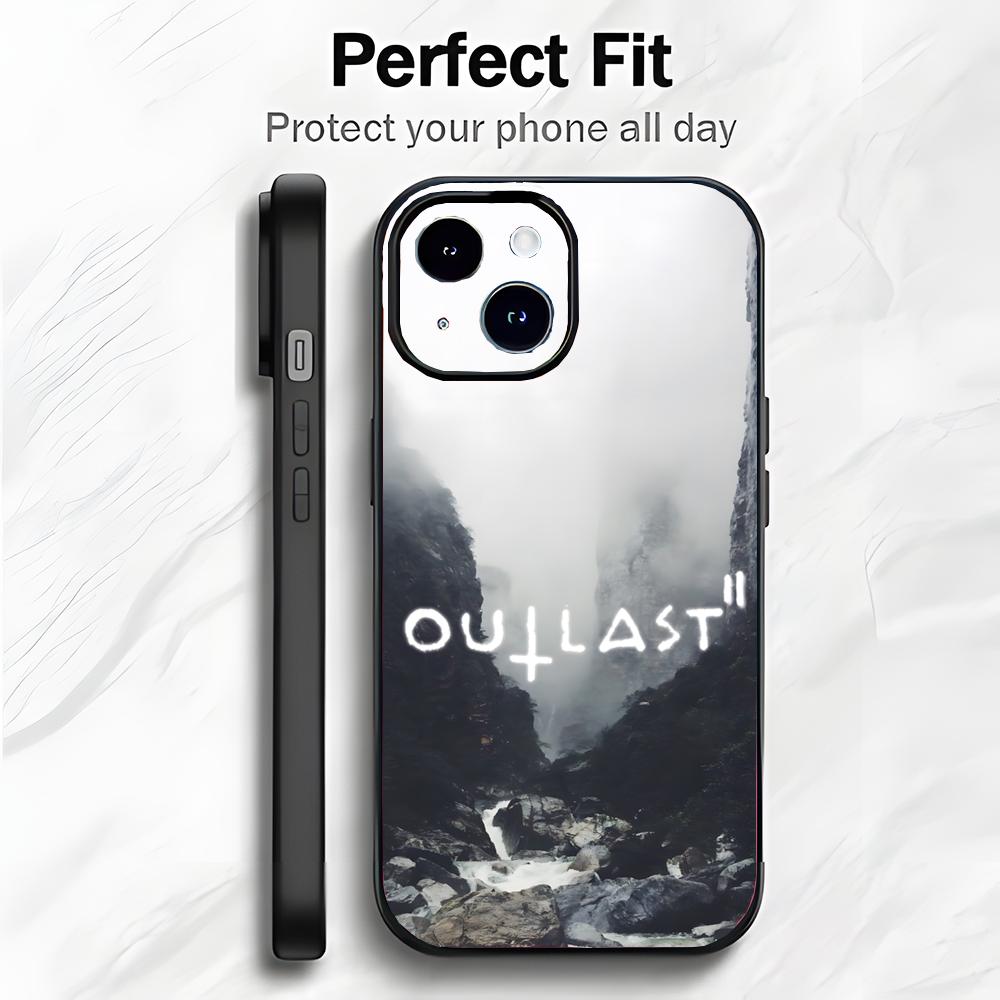 Horror Intense American Game O-Outlast Phone Case Phone Case Soft Packaging Lightweight For iPhone17 16 15 14 13ProMax