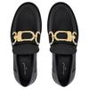 Academy Loafers 2cm Women's Black 1AC6XN