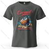 Men's Beach Outings Graphic Short Sleeve T-Shirt Vintage Printed Tops Tee for Women Summer Casual Sportswear