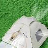 3-4 Double Automatic Pop-Up Tent with Fiberglass Poles Square Oxford Cloth Camping Shelter Quick Setup 3-Second Design