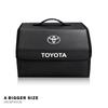 Car Storage Box Auto Trunk Organizer Tools For Toyota 86 Mirai Supra Prado Alphard Crown Vellfire Venza Avalon Prius CHR Keyring