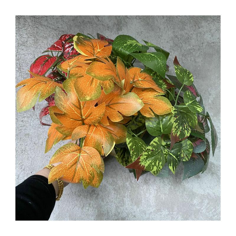 Artificial Greenery Realistic Plants For Home Office Wall Decor Maintenance Low