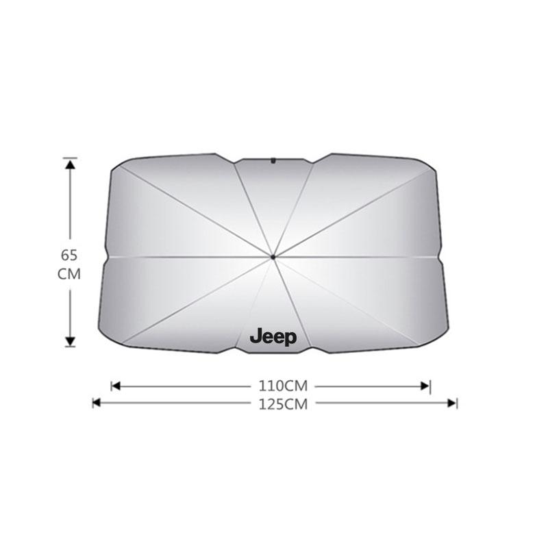 Universal UV Protection Shield Front Rear Car Window Car SunShade For Jeep Renegade Wrangler Cherokee Compass Patriot Accessorie