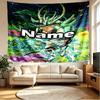 Custom Name Personalized Saint Seiya Print Tapestry, Wall Art Decor, Bedroom, Dorm, Apartment, LivingRoom, Party Backdrop, Gift for Birthday