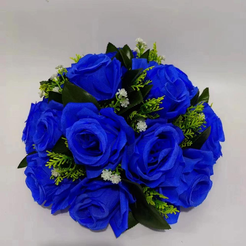 15 Heads Real Happy Flower Mini Photography Photo Gift Valentine's Day Flowers 10 Colors Rose Flowers Decorative Home Decorative